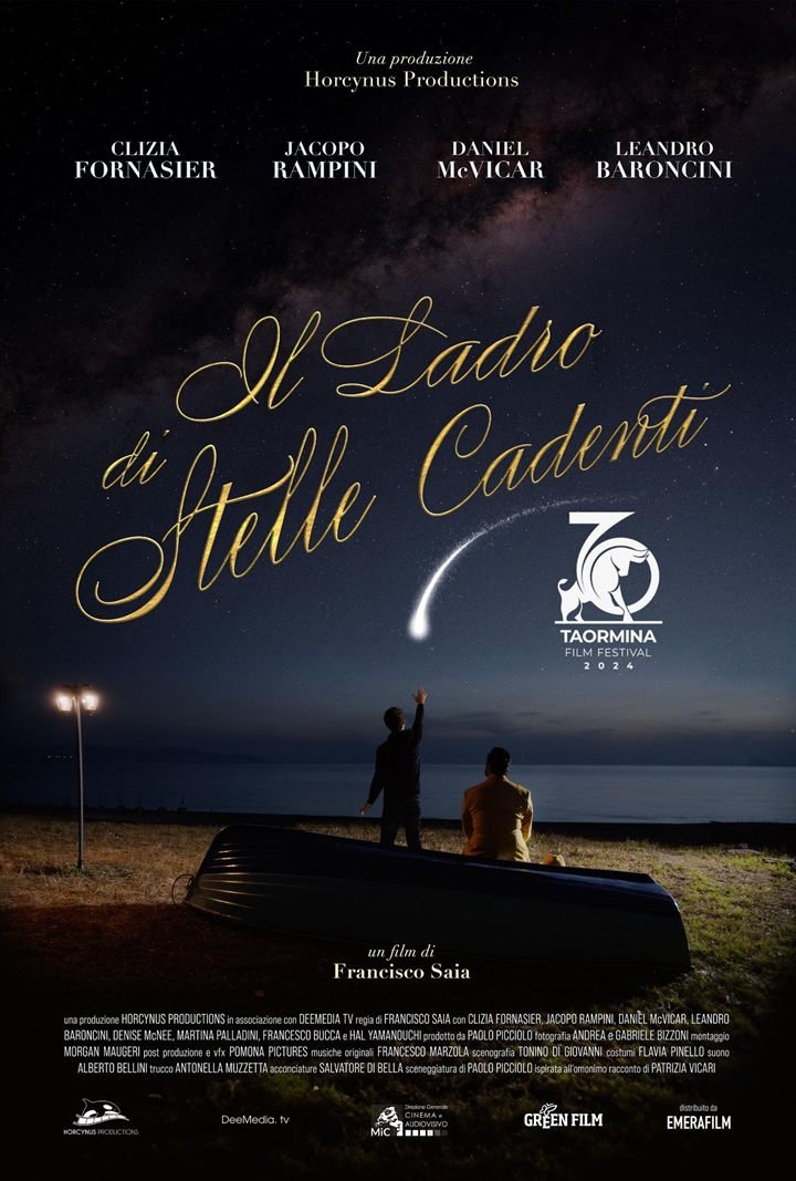 Locandina di Il ladro di stelle cadenti (2023), film di Francisco Saia